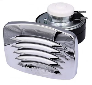 Marco Signalhorn Hupe verchromter Kunststoff Grill Horn Nebelhorn Bootshorn - Bild 1 von 1