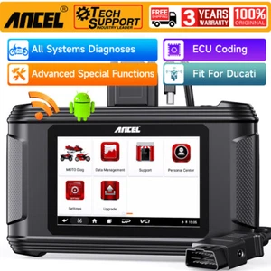 Motorcycle Full System Diagnostic Scanner OBD2 Fit For Ducati ECU Coding Tool - Picture 1 of 11