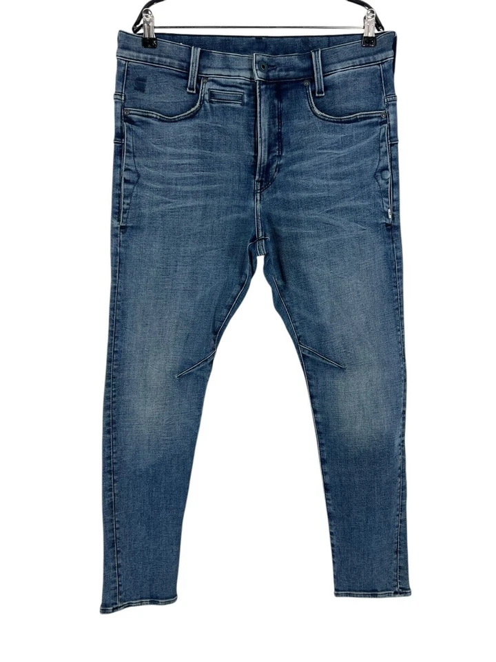G-Star Raw D-Staq 3D Slim Herren Jeans Größe W32 L30 - Bild 1 von 4