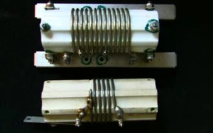 2 Spulen für Röhrensender, 1x Variometer, 1x Festinduktivität - Bild 1 von 2