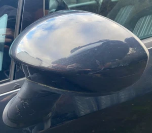 Fiat Punto Evo 2008-2013 - n/s-passenger electric wing mirror black breaking 393 - Picture 1 of 9