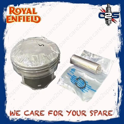 Conjunto de pistón Royal Enfield OEM para Classic 350/500 Bullet 350/500 571108/C Foto 1 de 4
