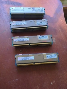 32GB (4x8GB) Hynix 2Rx4 PC3-10600R DDR3-1333MHz Reg ECC HMT31GR7BFR4C-H9 - Picture 1 of 3