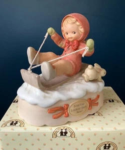 Memories of Yesterday: S'no Use Lookin' Back Now! #527203 w/ Box, Enesco 1991 - Picture 1 of 23