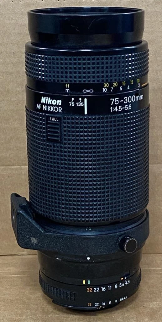 Nikon 75-300mm f/4.5-5.6 Camera Lenses for sale | eBay