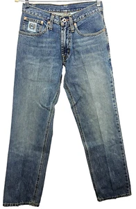 Pantalones de mezclilla para hombre Cinch White Label talla 27x30 ¡azul lavado medio ajustados! - Imagen 1 de 12