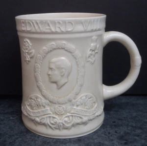 Edward VIII White Musical Tankard - Coronation May 1937 - Picture 1 of 7
