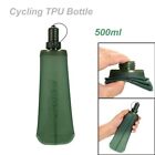 250/500ml Sport Water Bottle Folding Water Bag Soft Flask  Hiking Bicycle