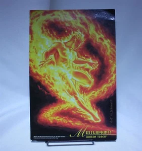 Masterprint Human Torch Print G&T Hildebrandt 1994 Marvel Fleer Corp - Picture 1 of 5