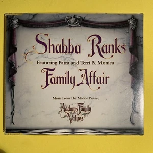 Shabba Ranks FT. Patra And Terri & Monica - Family Affair (CD, 1993) 4 TRK - Picture 1 of 5