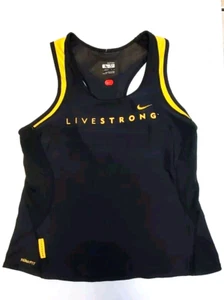 Nike Livestrong Women's Black Racerback Bra Tank M - Picture 1 of 5