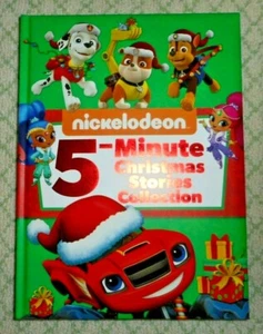 NICKELODEON 5 MINUTE CHRISTMAS STORIES KIDS HARDCOVER STORYBOOK BOOK NEW - Bild 1 von 5