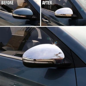 For Hyundai Tucson TL 2016 2017 2018 New Chrome Rearview Side Wing Mirror Cover - Picture 1 of 7