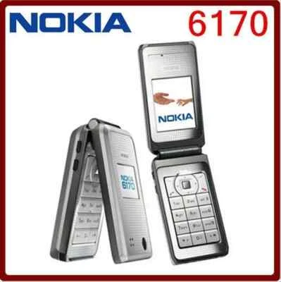 6170 Original Nokia 6170 Flip 2G GSM Double Screen Unlocked Cheap Celluar Phone - Image 1 of 4