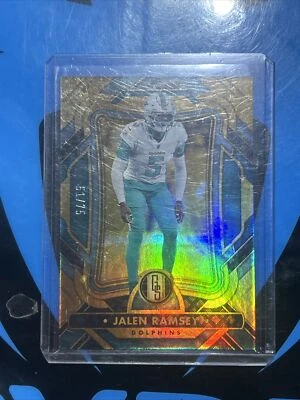 2023 Gold Standard Jalen Ramsey Dolphins Platinum /75 - Image 1 of 2