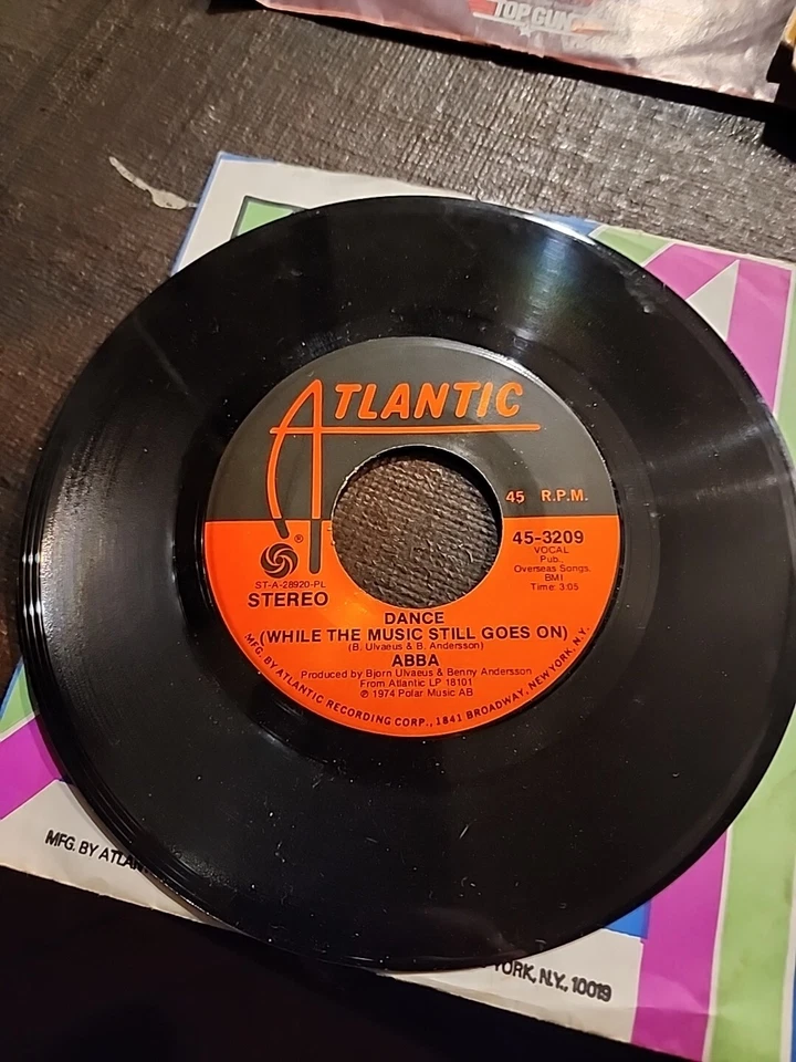Abba 45rpm Honey, Honey & Dance (While the Music Still Goes On) 1974 Vinyl 3209 - Image 1 of 1