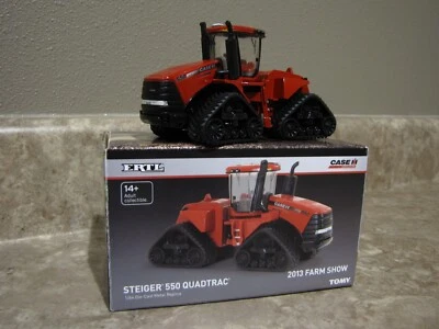 Ertl 1/64 Case IH 550 Quadtrac Tractor 2013 Farm Show Toy - Image 1 of 3