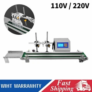 Automatic 4 Heads Liquid Filling Machine Bottles Filler 3.2L/1.2L Conveyor Belt - Picture 1 of 9