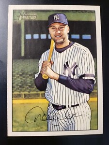 2007 Bowman Heritage Derek Jeter  card #150
