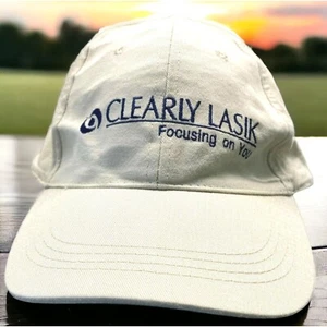 Clearly Lasik Strapback Golf Cap Hat Adjustable Eye Care Optometrist - Picture 1 of 9