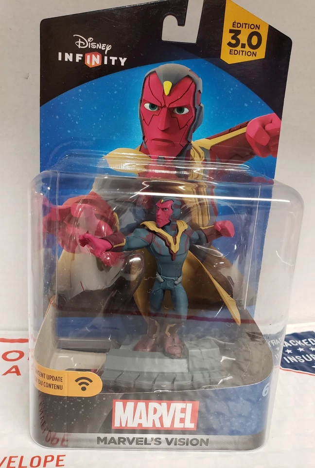 DISNEY INFINITY 3.0 Marvel's Vision Character Figure Avengers Sealed Ship In Box - Image 1 of 1