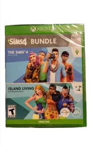 Brand New The Sims 4 Bundle Base Game, Island Living Expansion Pack Xbox One X - Picture 1 of 1