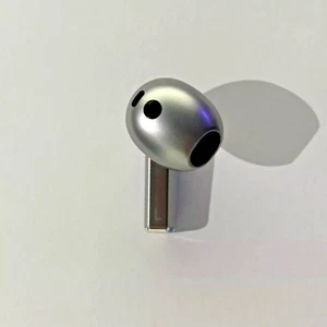 (LEFT) Genuine Silver Samsung Galaxy Buds3 Earbud Replacement SM-R530 - Picture 1 of 4