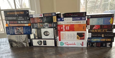 SANDFORD-STEINBECK-SILVA-SANDBURG-SEBOLD Audio CD/Tape Cassette Books-FREE SHIP* - Image 1 of 4