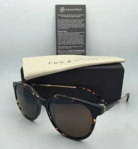 F.C.G. Gafas de sol VONZIPPER VZ HYDE brillo tortuga y marco dorado con lentes de bronce - Imagen 1 de 12
