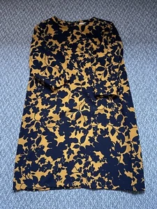 Damen H&M Kleid, Größe 12, orange, geblümt, Etuikleid, knielang, (15) - Bild 1 von 6