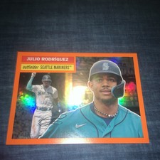 Julio Rodriguez Topps Archives Orange /15