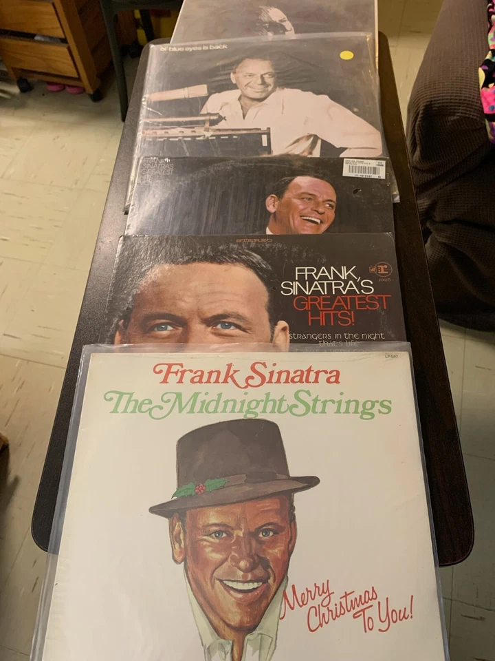 Frank Sinatra Lot 5  Christmas/Greatest Hits Vinyl LP Foto 1 de 1