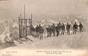 ac6846 - CARTOLINA D'EPOCA - REGGIMENTALI - Alpini  1907 - Picture 1 of 1