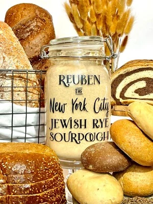 J. Davenport's Famous Sourdough Starter: AUTHENTIC JEWISH WHEAT RYE from NYC! - Image 1 of 4