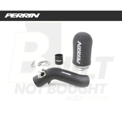 Entrada de aire frío Perrin negra para Subaru 2008-2014 WRX y 2008-2015 Subaru STI Foto 1 de 4