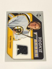 Hannu Toivonen 2005-06 Upper Deck Rookie Threads Jersey Card #RTHT Bruins