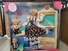 Teacher Barbie Doll & Kids Set Mattel Heart Family Kids 