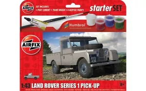 Airfix A55012 - 1/43 Starter Set - Land Rover Serie 1 - Nuova - Foto 1 di 1