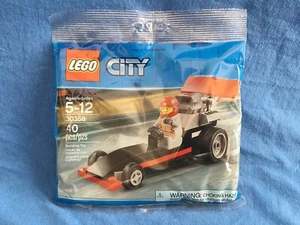 Minifigura Lego CITY #30358 DRAGSTER Retirada Sellada VIP Exclusiva NHRA Top Combustible - Imagen 1 de 4