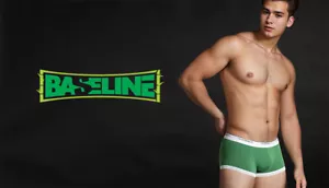 aussieBum BASELINE Forest Green Trunk - Picture 1 of 10