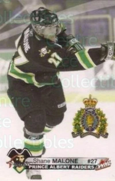 2006-07 Prince Albert Raiders #13 Shane Malone - Image 1 of 1