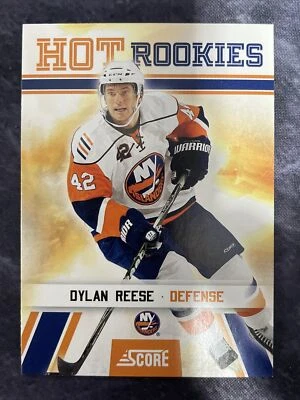 2010-11 Score Hot Rookies 533 Dylan Reese New York Islanders  - Image 1 of 2
