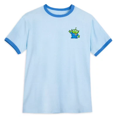 Camiseta Disney Toy Story Alien Ringer para Adultos - Pixar - Talla XL - Nueva Foto 1 de 3