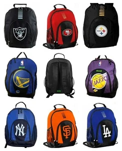 NFL,MLB,NBA Team Prime Time Backpack (School,Sport ,Work) - Picture 1 of 41