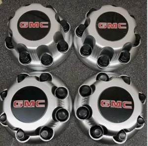 4pcs. GMC Sierra Yukon VAN 1500 2500 3500 16" Wheel Center Caps Hub 8 Lug CAPS - Picture 1 of 1