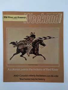 Vintage Moncton Times And Transcript Weekend Magazine July 1972 - Picture 1 of 7