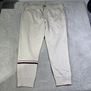 Tommy Hilfiger Mens Sweat Pants Joggers Biege Tan Sz 2XL XXL - Picture 1 of 8