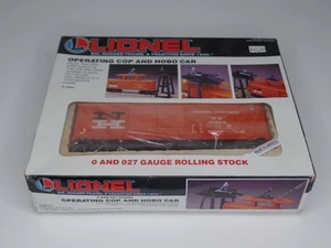 Lionel O Scale 6-16624 O27 Gauge Operating Cop and Hobo Car New Unused New Haven - Picture 1 of 9