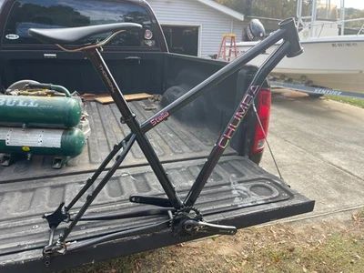 Chumba Stella steel mountain bike frame, 12x142 rear,  medium, extras - Image 1 of 4