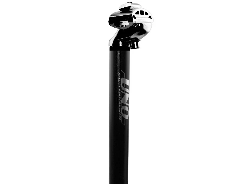 Fahrrad Sattelstütze Aluminium UNO Schwarz Seatpost Patentsattelstütze Fahrrad - Bild 1 von 1